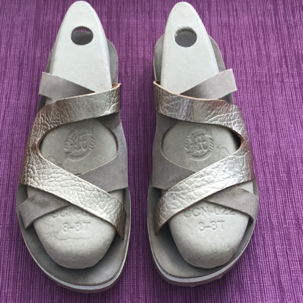 Fantasy Leather Sandals Sz 40 Greece, 9 US